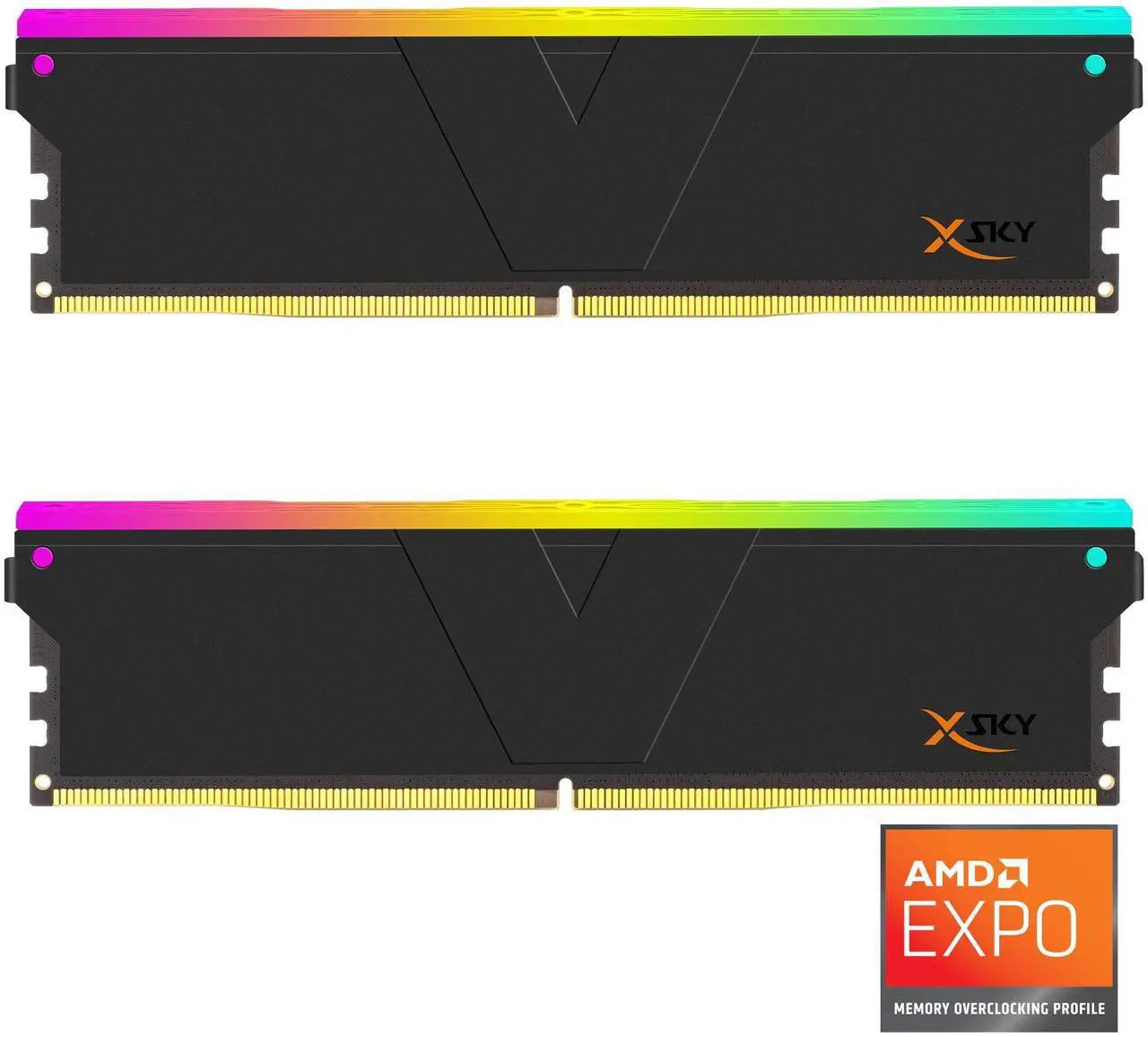 V-COLOR Manta XSky DDR5 32GB (2x16GB) 6000MHz CL30 1.25V AMD EXPO V-COLOR Manta XSky DDR5 32GB (2x16GB) 6000MHz CL30 1.25V AMD EXPO